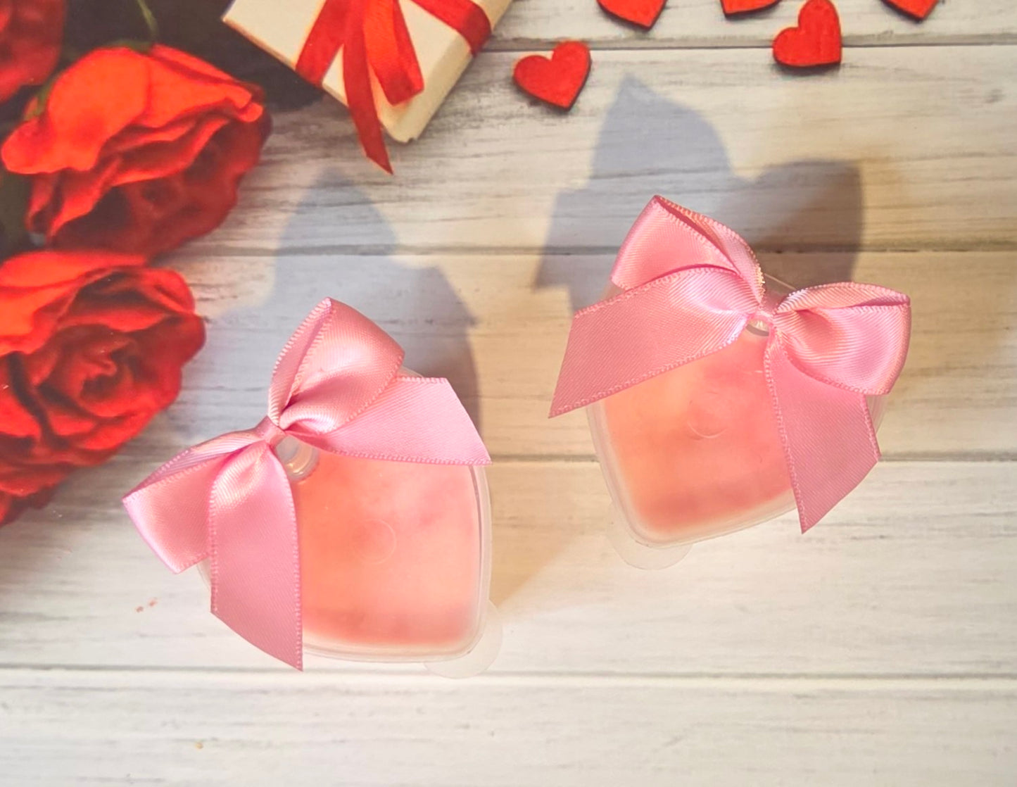 Valentines heart pot - Blush Lemon