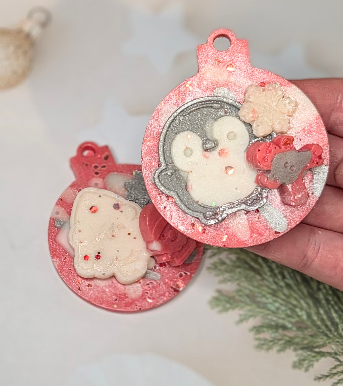 Festive baubles 🎄♥️