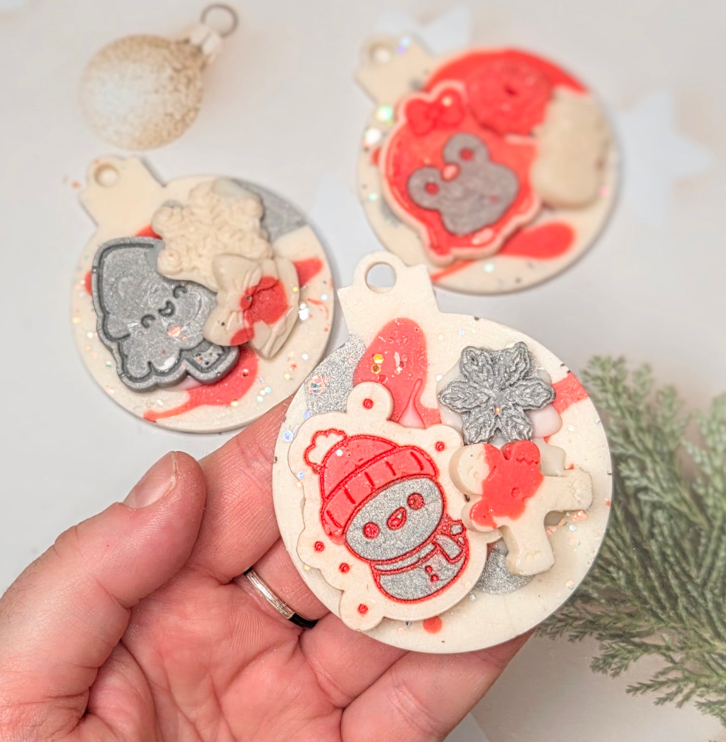 Festive baubles 🎄♥️