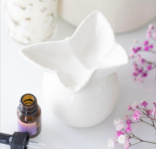 Butterfly wax burner